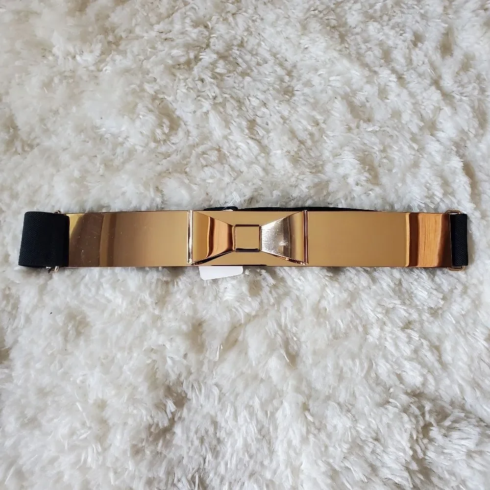Elastic / Metallic Women's Belt NWT‎